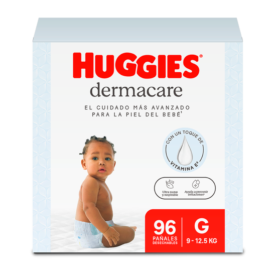 Pañales Huggies Dermacare 3/G 96U